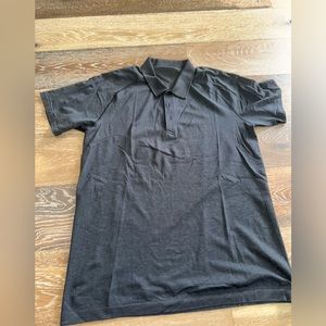 Men’s lululemon black polo shirt